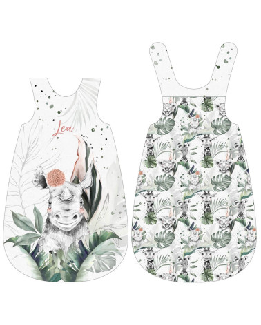 Blende für Schlafsack-Safari babies girl 2