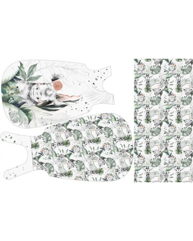 Blende für Schlafsack-Safari babies girl 2