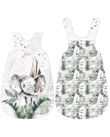 Blende für Schlafsack-Safari babies girl 3