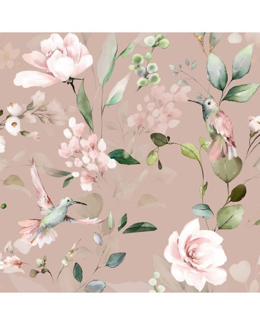 Pink humming birds 1