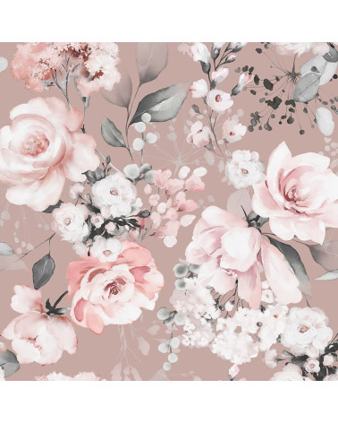 Pink humming birds 3- tkanina