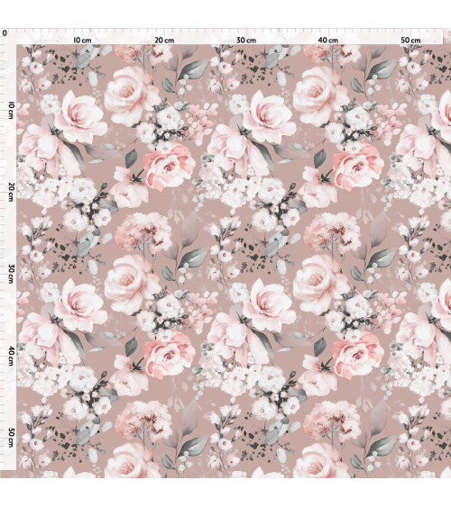 Pink humming birds 3- tkanina