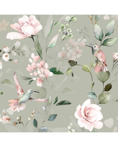 Pink humming birds 4