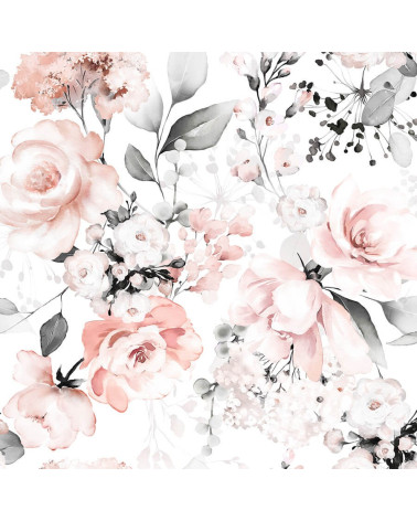 Pink humming birds 5- tkanina