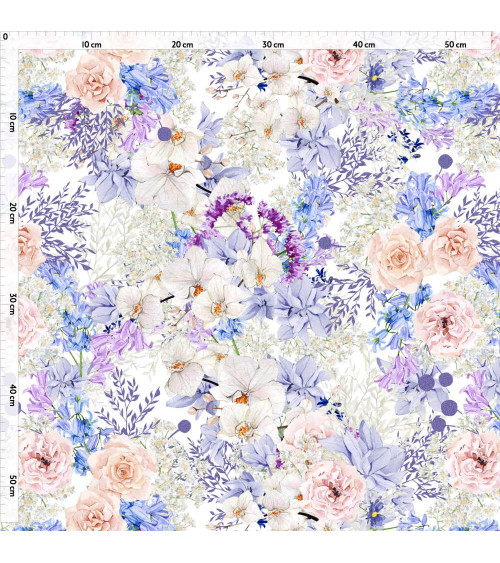 Boho very peri 1 tkanina