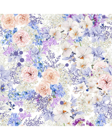 Boho very peri 1 tkanina