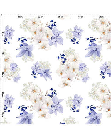 Boho very peri 2 tkanina