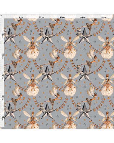 Grey catching dream- tkanina