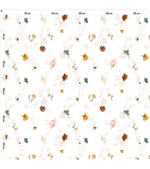 Pastel meadow 3 tkanina