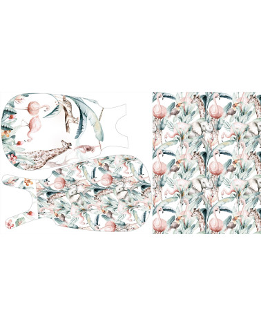 Panel for Sleeping bag- African wildlife 2