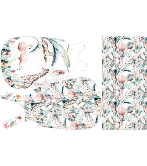 Panel na śpiworek do spania African wildlife 2