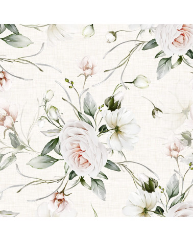 Botanical flowers 4 tkanina