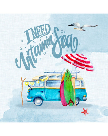 Sea side 1- panel eko skóra