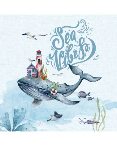 Sea side 2- panel eko skóra