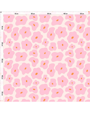 Pink abstract 1 tkanina