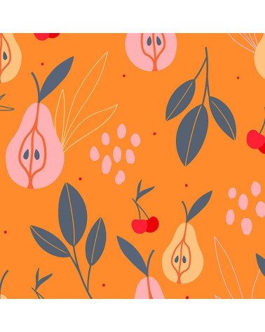 Fruits seamless 4 tkanina