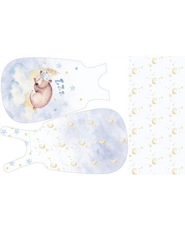 Panel for Sleeping bag- Cute animals 1