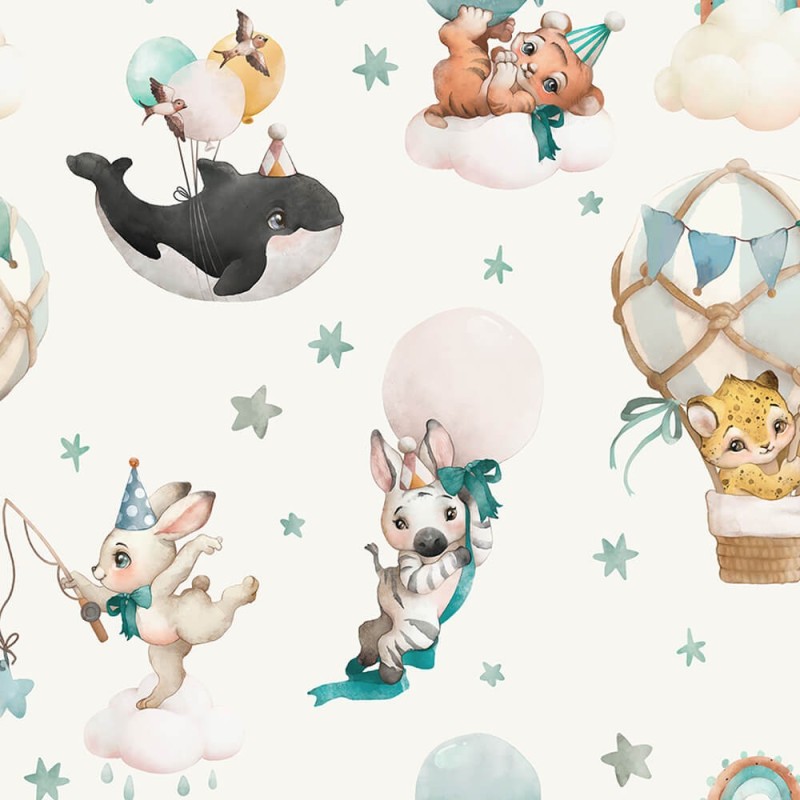 Tiny world 4 tkanina