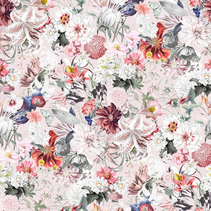 Elegant flowers 7 tkanina