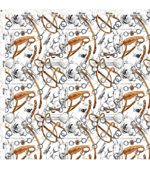 Dressage horse 4 tkanina