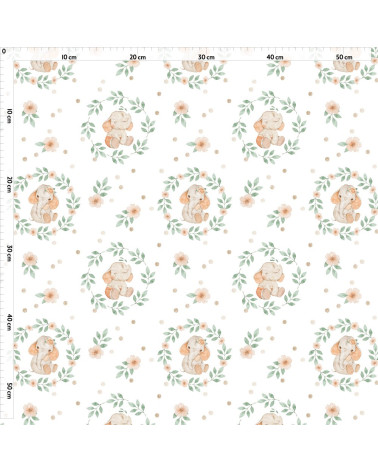 Baby elephants 3 tkanina