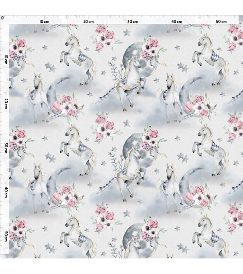 Magic horses tkanina
