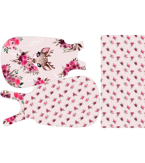 Panel na śpiworek do spania Little forest Deer