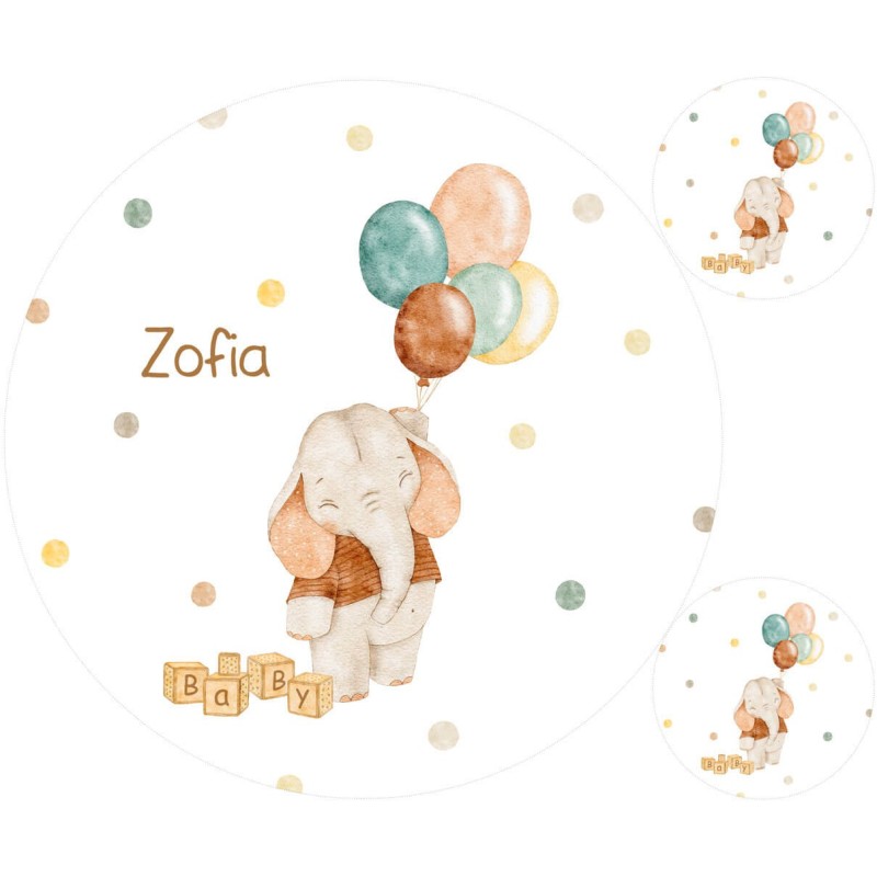 Baby elephantMatt+ FREE pillow