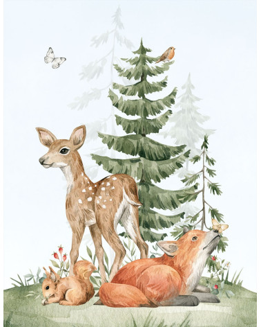 Baby forest animals 1