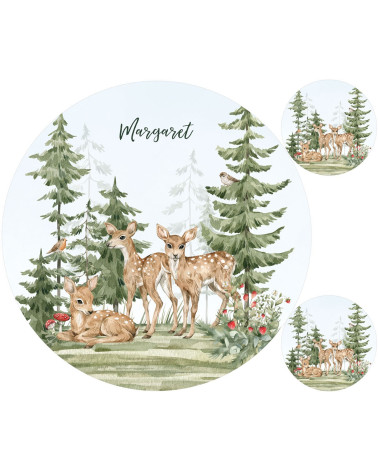 Baby forest animals  Mata + poduszki