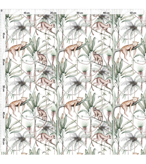 Tropical garden 2 tkanina