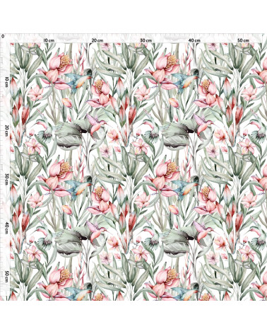 Tropical garden 1 tkanina