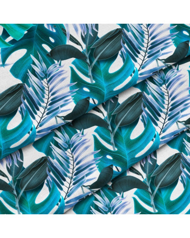 MONSTERA NA BIAŁYM DUŻA