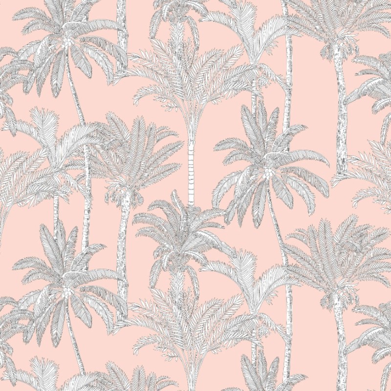 Graphic palm 3 tkanina