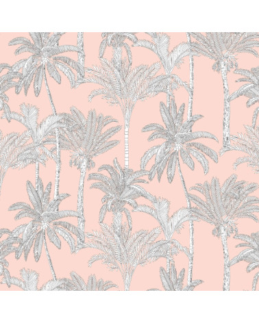 Graphic palm 3 tkanina