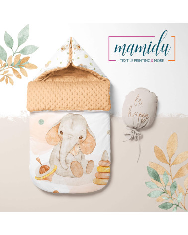 Panel na śpiworek - Baby elephant