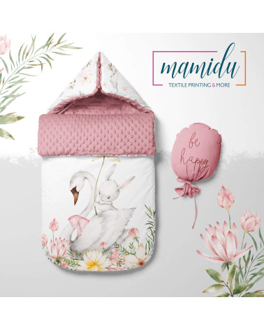 POLYESTER PANEL FÜR Schlafsack TROLLEY- Magic swans