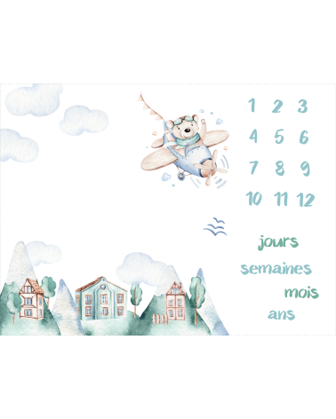 Milestone-Panel-Decke Pastel mermaid