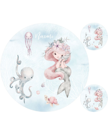 PASTEL MERMAID matte+ FREE pillow