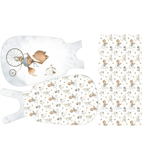 Panel for Sleeping bag-CIRCUS-BABY_1