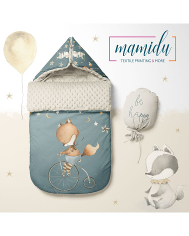 Panel na śpiworek - CIRCUS BABY 1