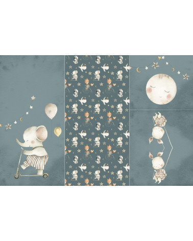 Panel na śpiworek -  CIRCUS BABY 2