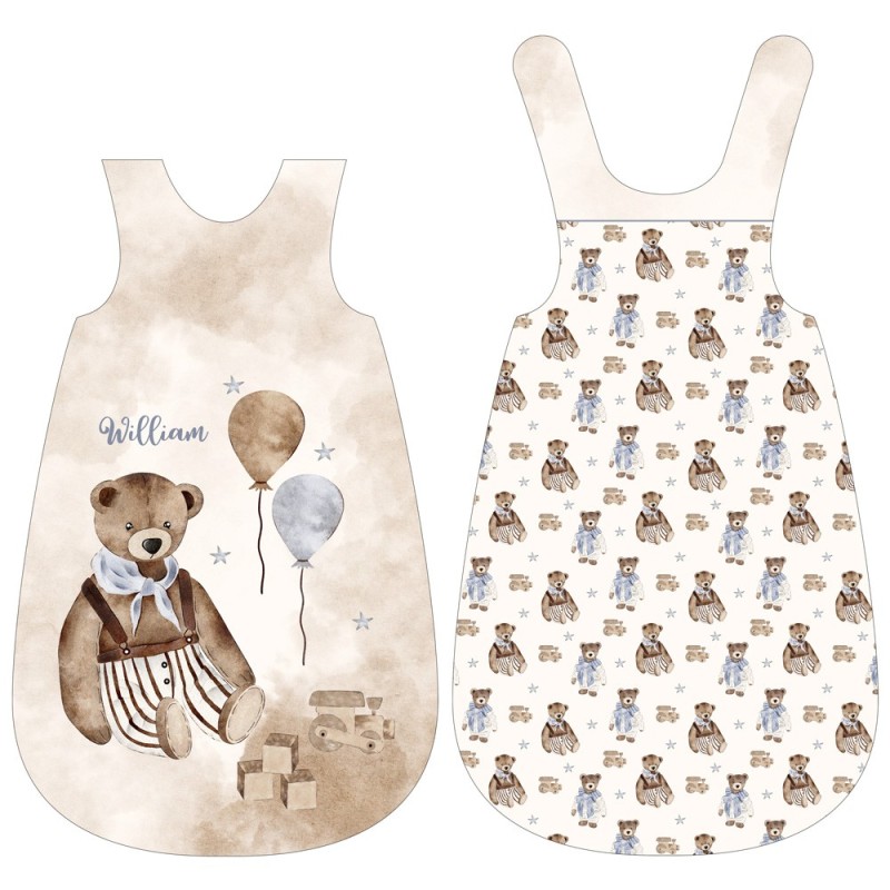 Panel na śpiworek do spania-FAIRYTALE BEARS 1