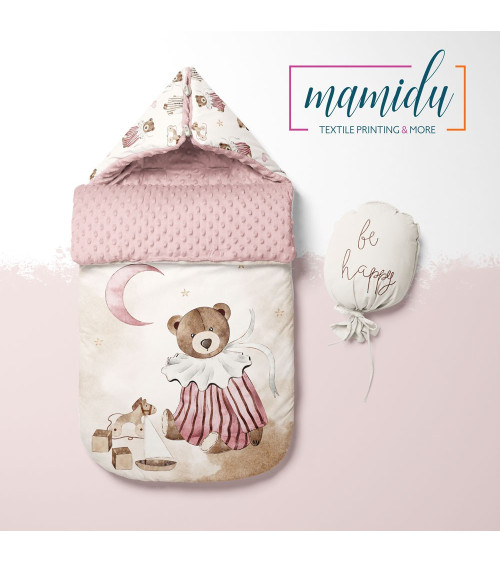 Panel for sleeping bag FAIRYTALE BEARS 01