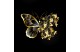 Gold Butterfly 2 ECO LEDER PANEL