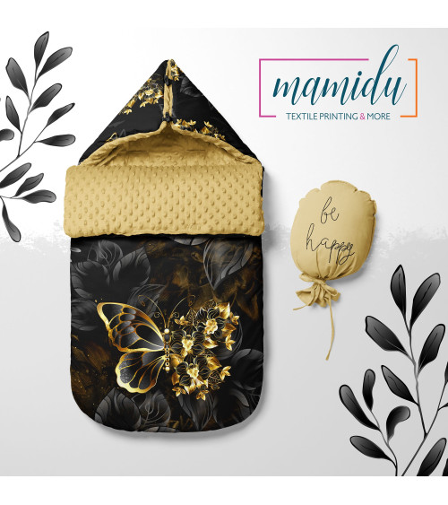 Panel for sleeping bag Gold Butterfly