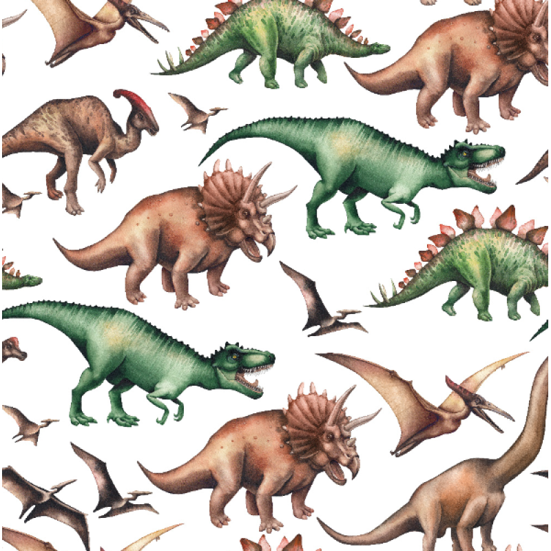 Dinosaurs 2 fabric
