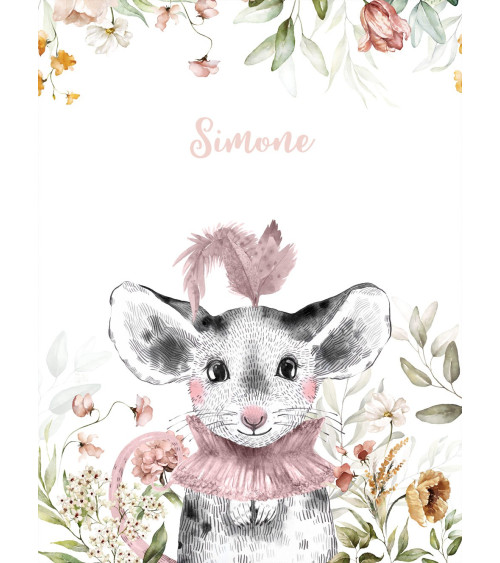 Animals Babies Mouse Girl