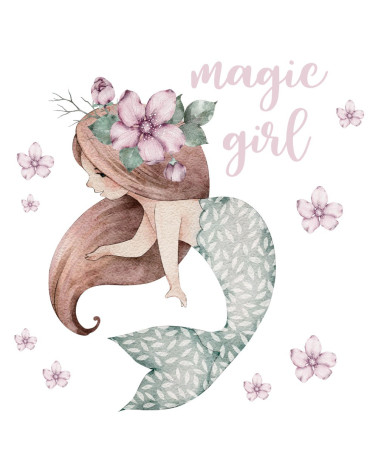 Pastel mermaid 1 - DTF