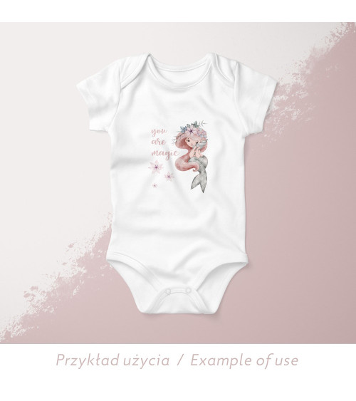 Pastel mermaid 2 - DTF